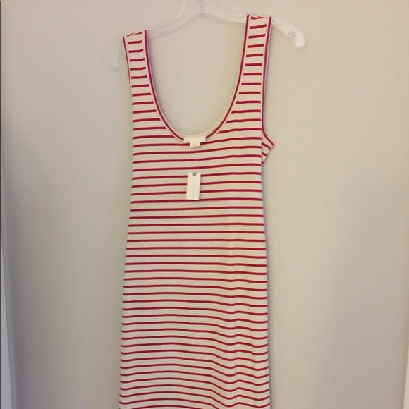 Anthropologie Striped Tank Dress new size M - Picture 6 of 7